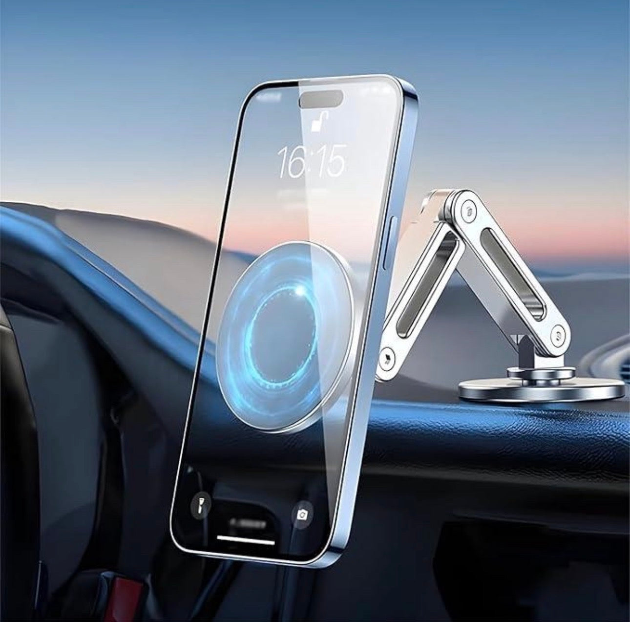 Magnetic Car Phone Holder – 360° Strong Grip Mount