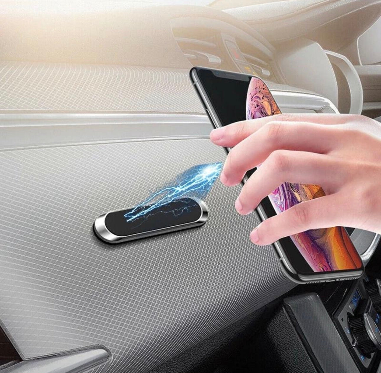 Magnetic Car Phone Holder – 360° Strong Grip Mount